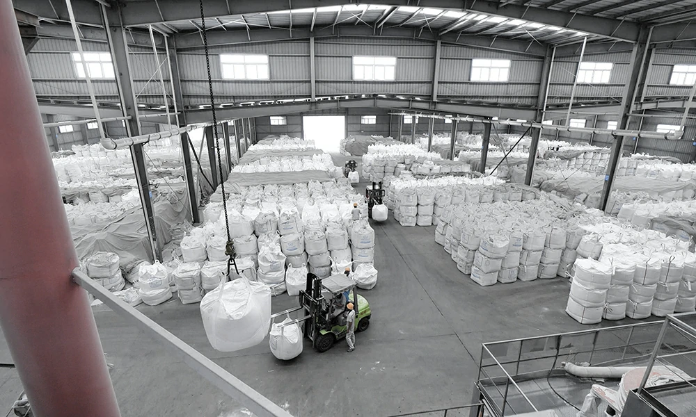 Quartz Sand Storage Warehouse